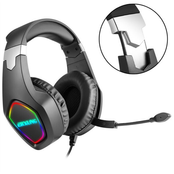 H504 Wired Headset-RGB - Image 2