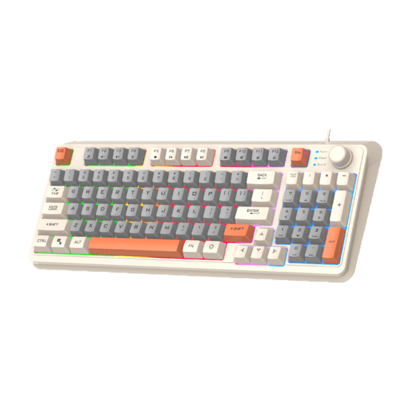 K202 Wired Keyboard-Multimedia - Image 2