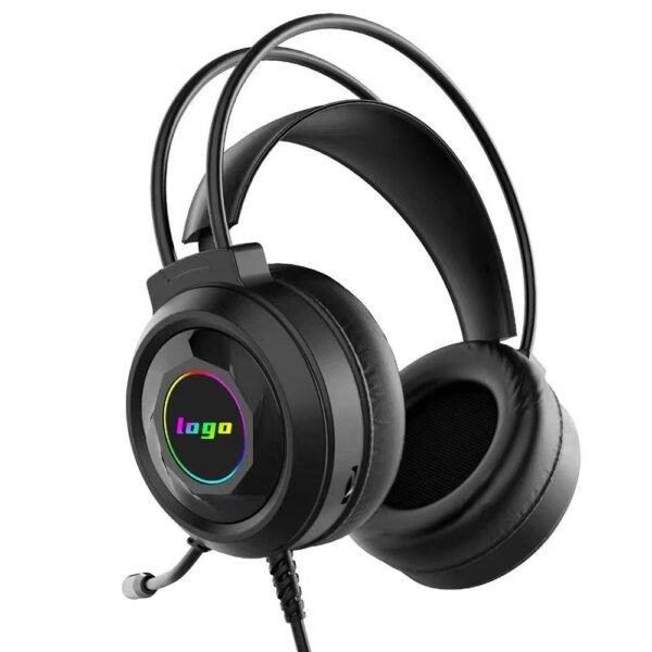 Keymoset H202 Wired Gaming Headset with 3-color backlight