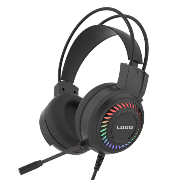 Wired Gaming Headset with 3-color backlight H203