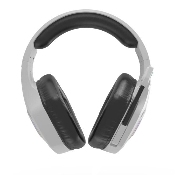 Wired & Wireless Tri-mode Gaming Headset with 3-color backlight, Single Head Beam, Mic with light H207