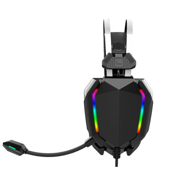 H701 Wired Gaming Headset with Metal Head Beam