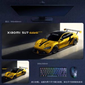 Xiaomi, Su7 Ultra, Gaming Mouse Pad - Non-Slip, Large Desk Mat for PC & Laptop